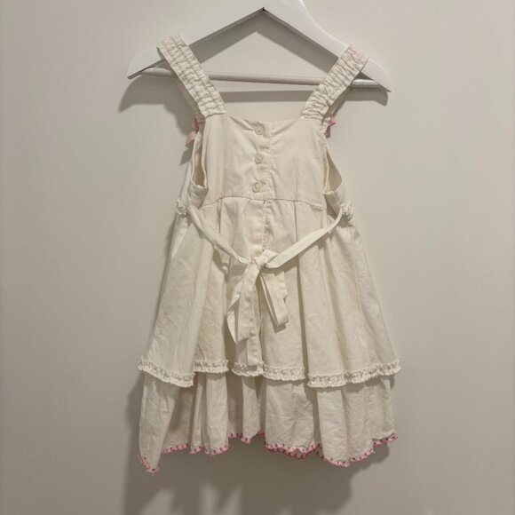 Baby Girl's Cotton Sun Dress 12M - Picture 3 of 7